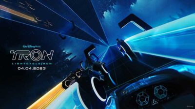Prepare to Enter the Grid on TRON Lightcycle Run in April at Magic Kingdom Park