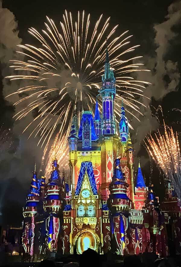 Disney Fireworks Time