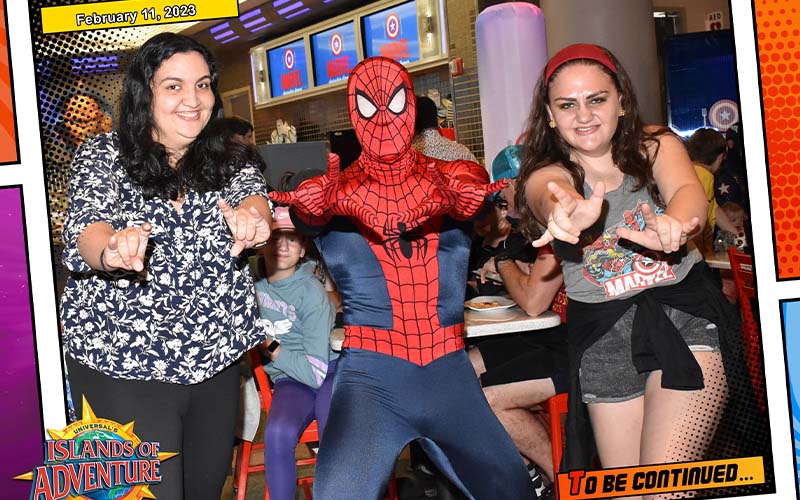 Power Up at Universal Orlando's Marvel Character Dinner