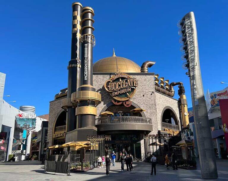 Frog Family Foodie Review Toothsome Chocolate Emporium in Hollywood