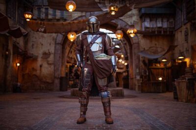 The Mandalorian and Grogu Visit Batuu at Disney's Hollywood Studios for the First Time