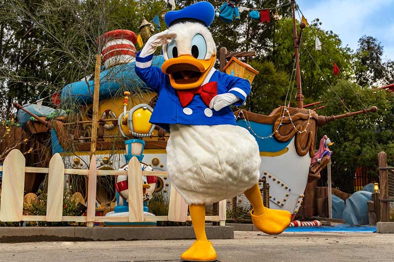 Donald in Toontown