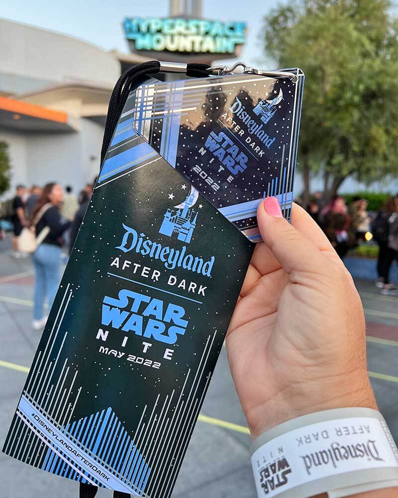 Star Wars Theme Ticket