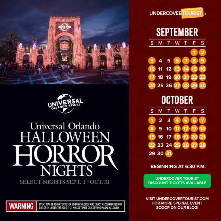 Halloween Horror Nights at Universal Studios Florida 2023