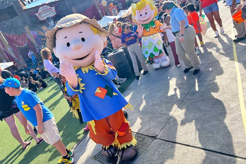 Italian sausage costume used for Miller Park races went bar