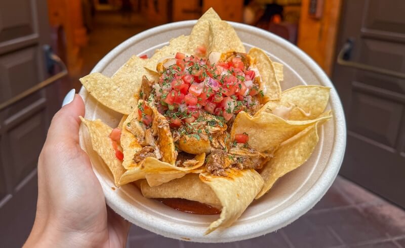 Magic Kingdom Quick Service Restaurants - Pecos Bills nachos
