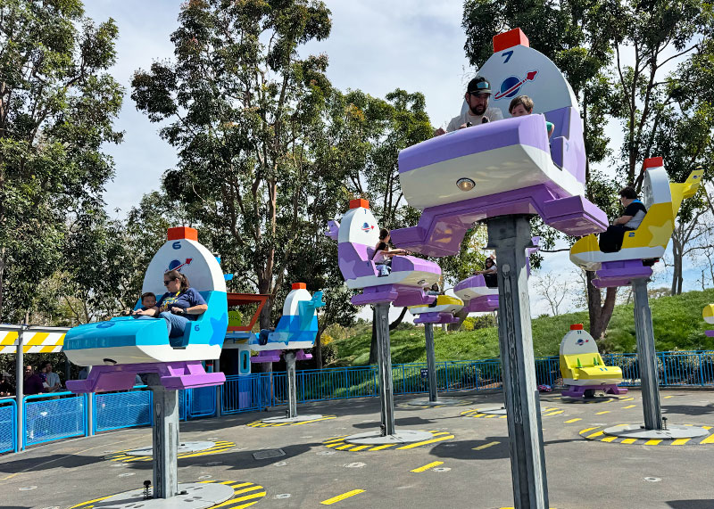 LEGOLAND California Tips for an Awesome Trip - Ride with 2 seats