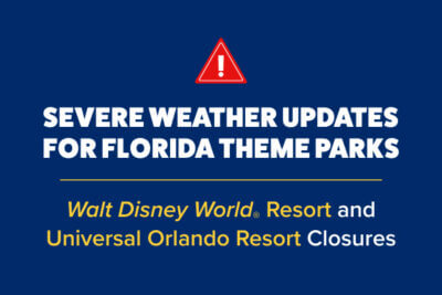 Hurricane Milton: Disney World and Universal Orlando Announce Closures