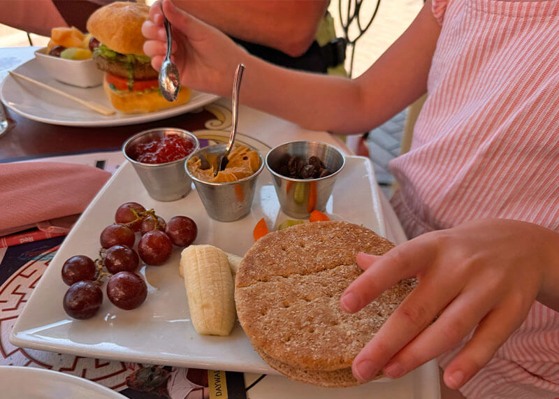 Top Kids Foods at Disneyland - Kid PBJ meal at Carnation