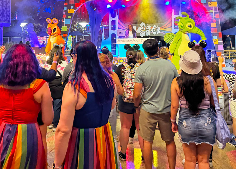 A Colorful Guide to Disneyland After Dark Pride Nite - Dance Party