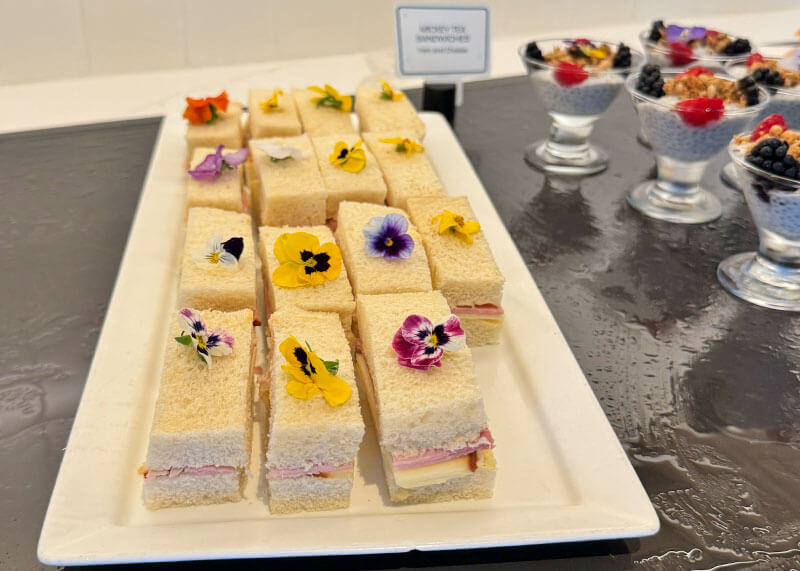 The Frog Family's Guide to the Disneyland Hotel - High Key Club food