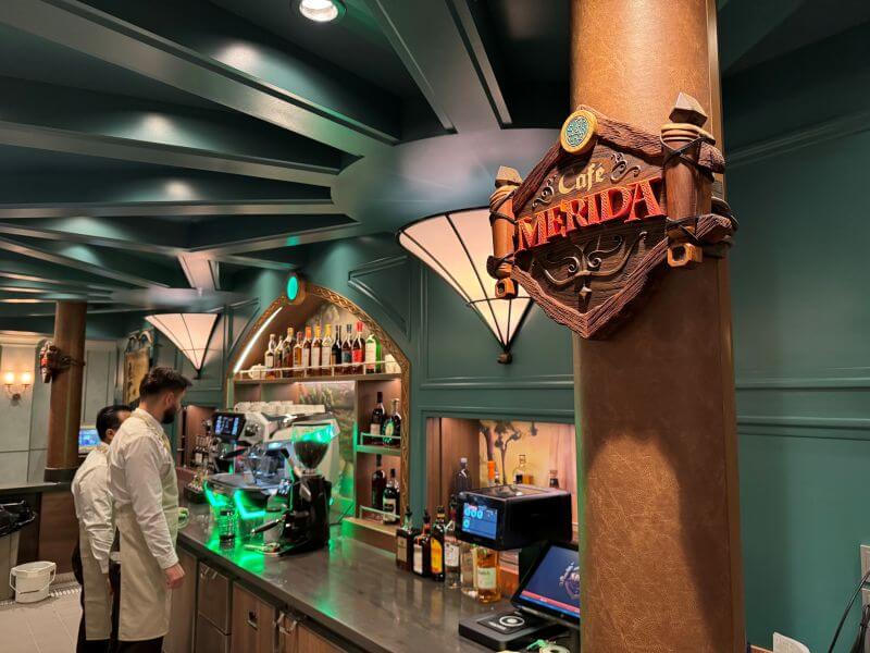 Cafes on Disney Cruise Line — Cafe Merida