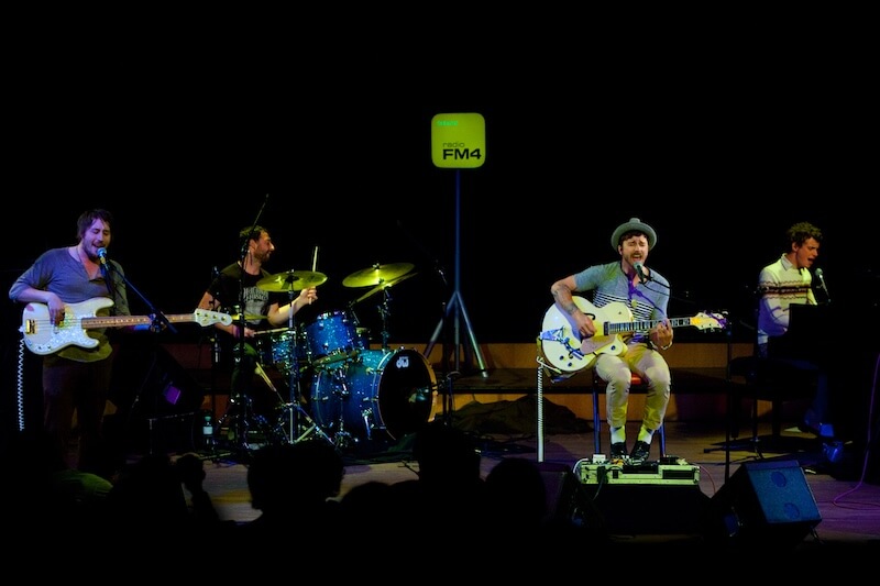 Portugal. The Man Tour - Portugal. The Man performing 