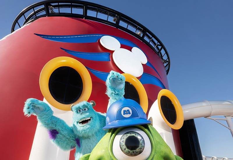 Pixar Day at Sea - Sully and Mike
