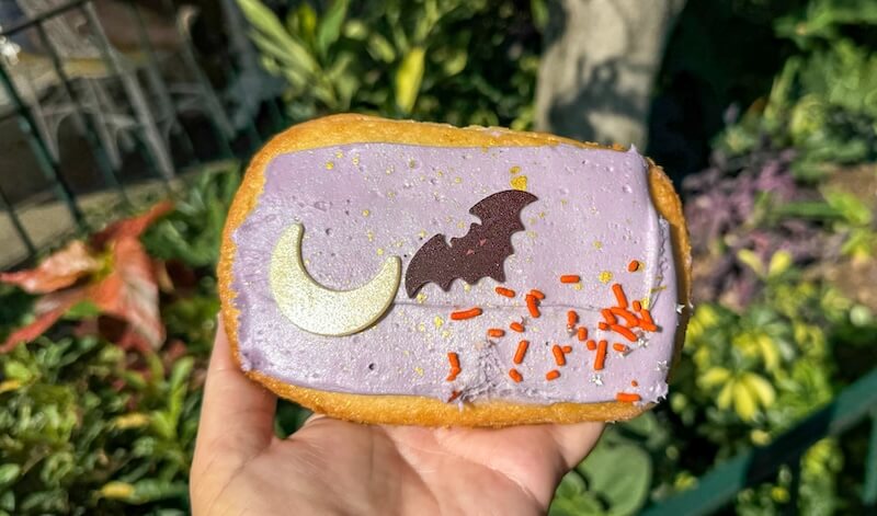 Your Guide to Ghoulishly Good Disneyland Halloween food - hazelnut brownie tart