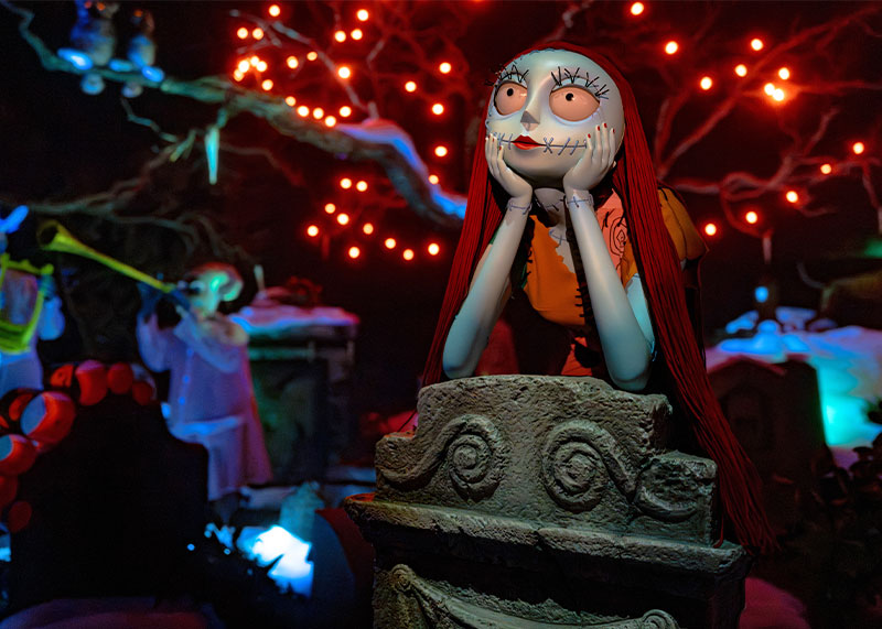 Best Time to Go to Disneyland - Salley on Haunted Mansion Holiday