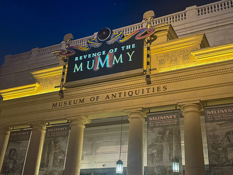 Height Requirements at Universal Orlando - Revenge of the Mummy