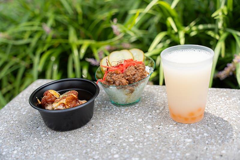 epcot food and wine festival 2025 menu - Japan food items