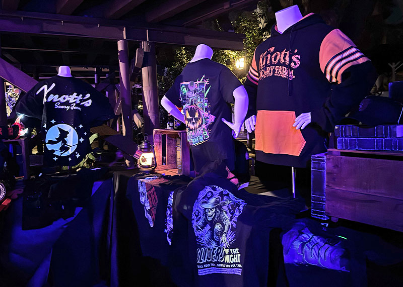 Your Ghoulish Guide to Knott’s Scary Farm - Merch