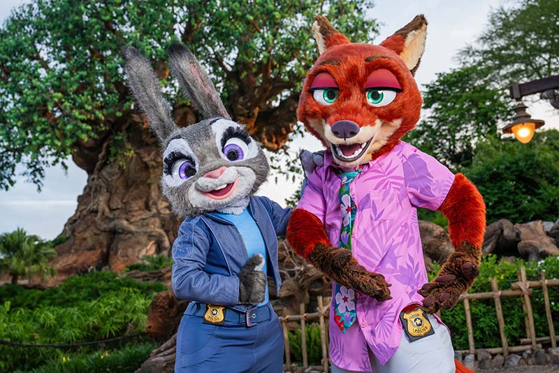 What Opened at Disney World and Universal in 2025 - Nick Wilde and Judy Hopps