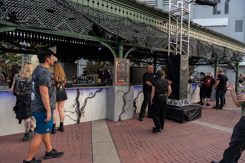 Halloween Horror Nights Orlando Food - HHN Bar