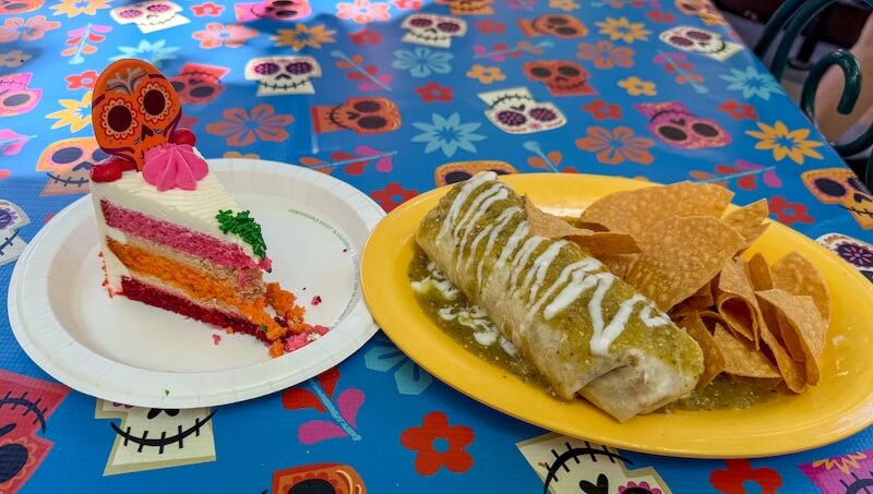 Your Guide to Ghoulishly Good Disneyland Halloween Time Food - Plaza de la Familia food