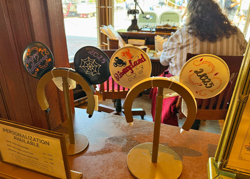 Bougie on a Budget — How to Save on Souvenirs at Disneyland - Personalized ears