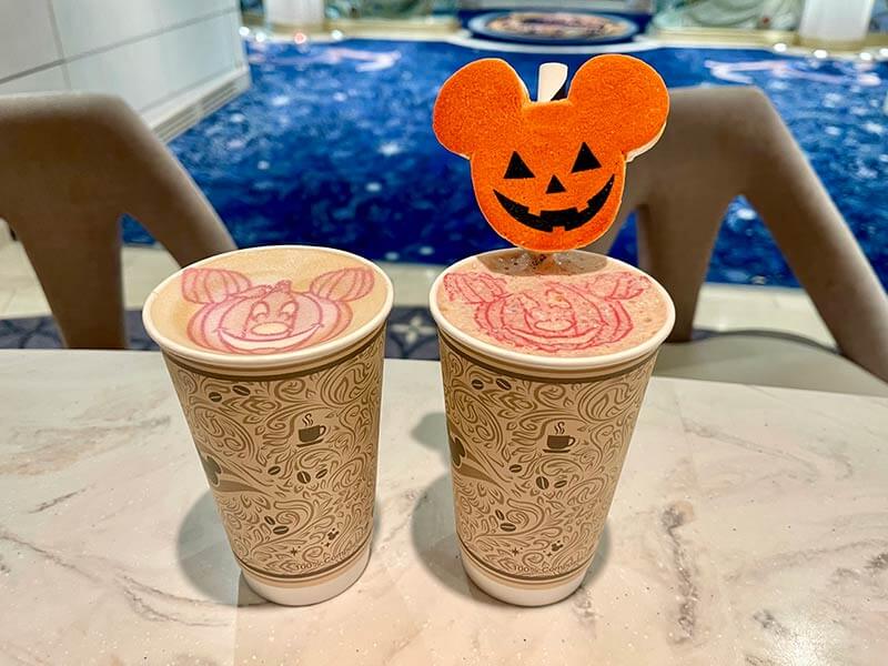 Halloween on the High Seas - Halloween latte art