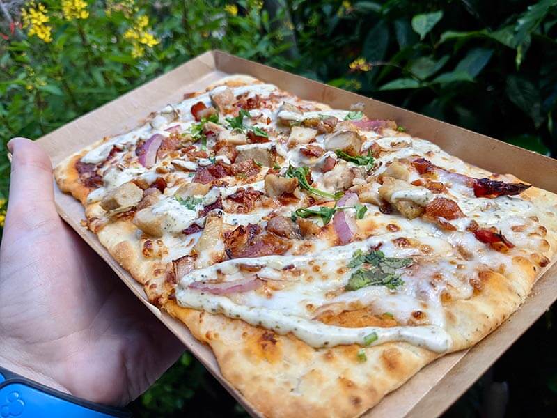 Disney's Animal Kingdom Lodge - Flatbread pizza from the Mara