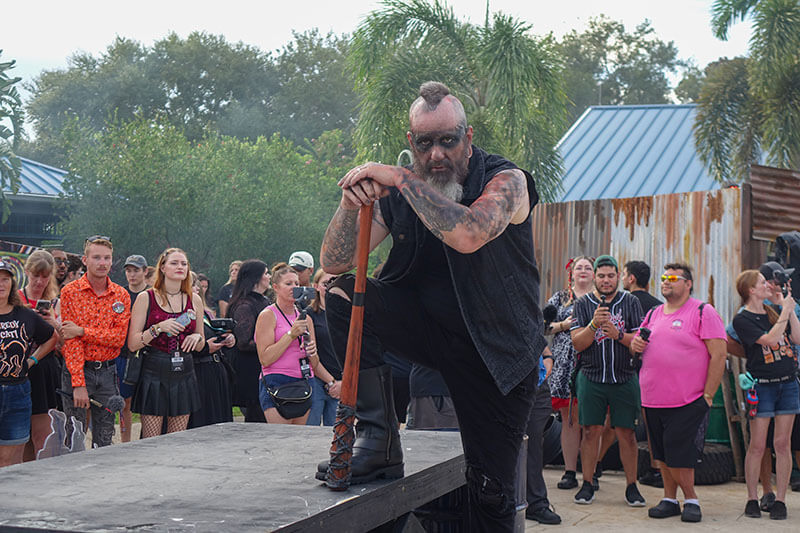 SeaWorld Orlando Howl-O-Scream - Ashes Scare Actor
