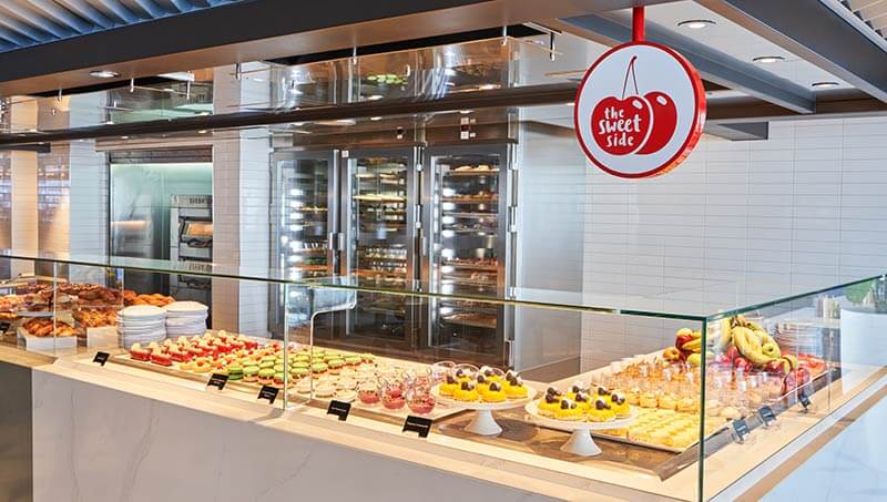 virgin voyages cruise - the Sweet Side desserts