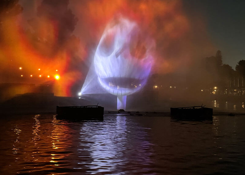 Best Places to View Disneyland Fireworks - Jack on Rivers of America