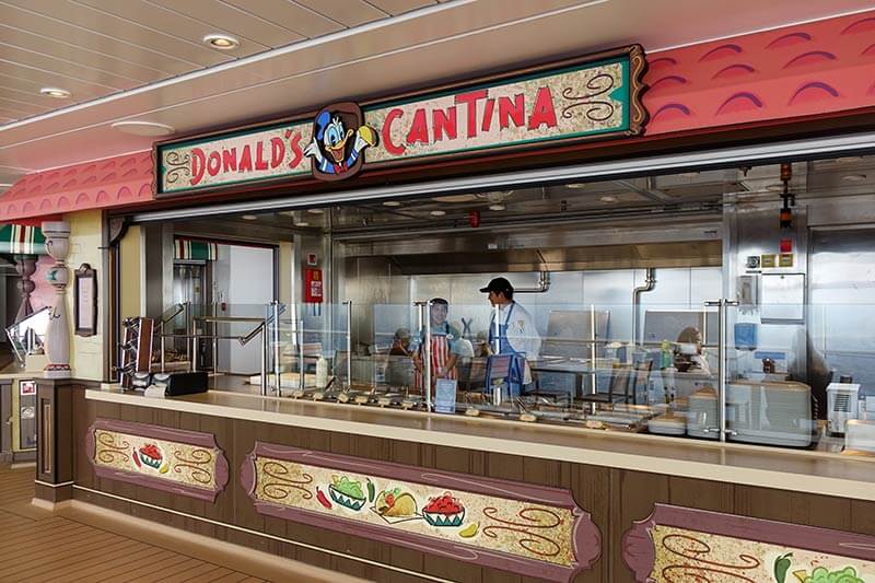 Disney Destiny Restaurants - Donald's Cantina