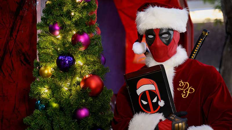 Weekly News Roundup - Deadpool at Disneyland during Holiday Time