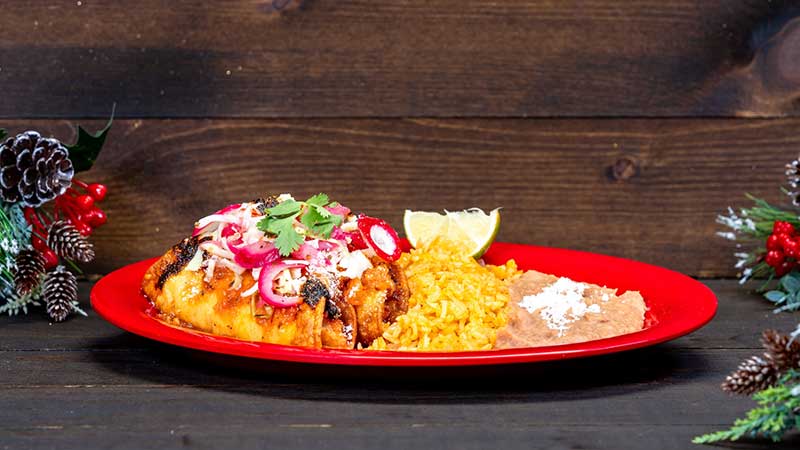 All the Disney California Adventure Holiday Food and Beverages - Tacos from Paradise Garden Grill
