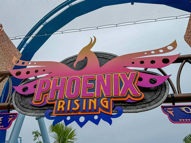 SeaWorld Rides - Phoenix Rising