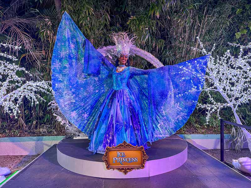 Busch Gardens Christmas Town - Ice Princess
