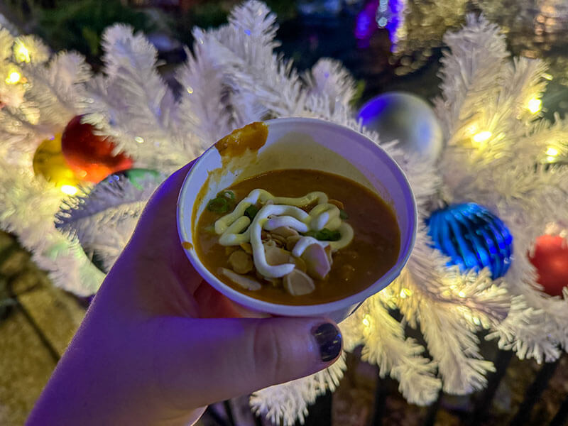Busch Gardens Christmas Town - Roasted Pumpkin Squash Soup