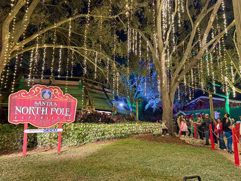 Busch Gardens Christmas Town - Santa's North Pole Experience
