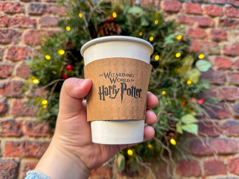 Universal Orlando Holiday Food - Hot Butterbeer