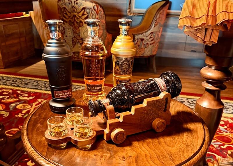 Disney Destiny Cruise Ship - Cask and Cannon cannon drinks