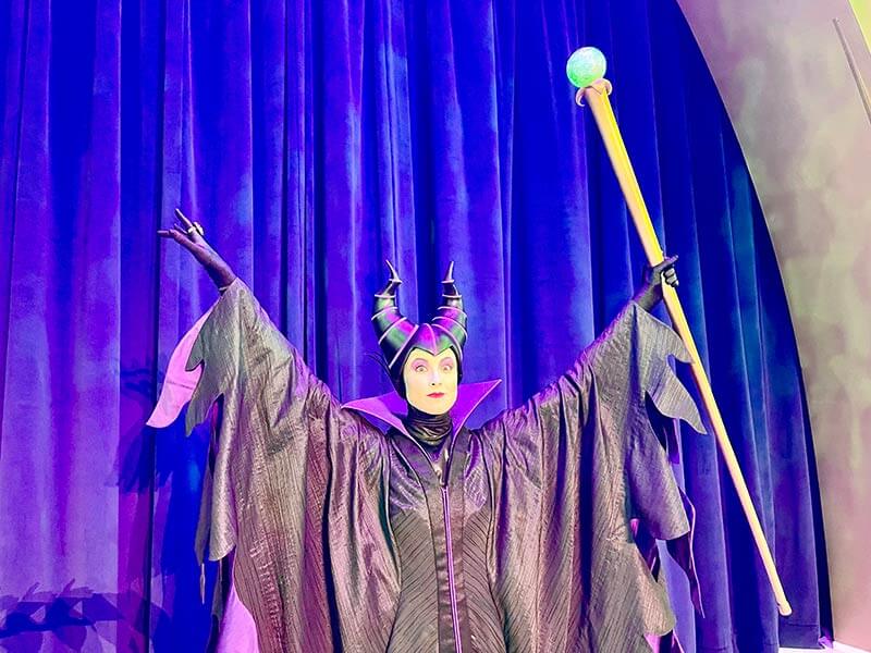 Disney Destiny Cruise Ship - Maleficent meet and greet