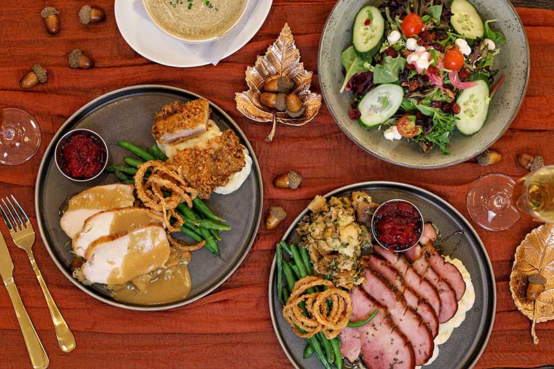 All the Holiday Dining Experiences at Disneyland Hotels & Downtown Disney - Great Maple holiday meal