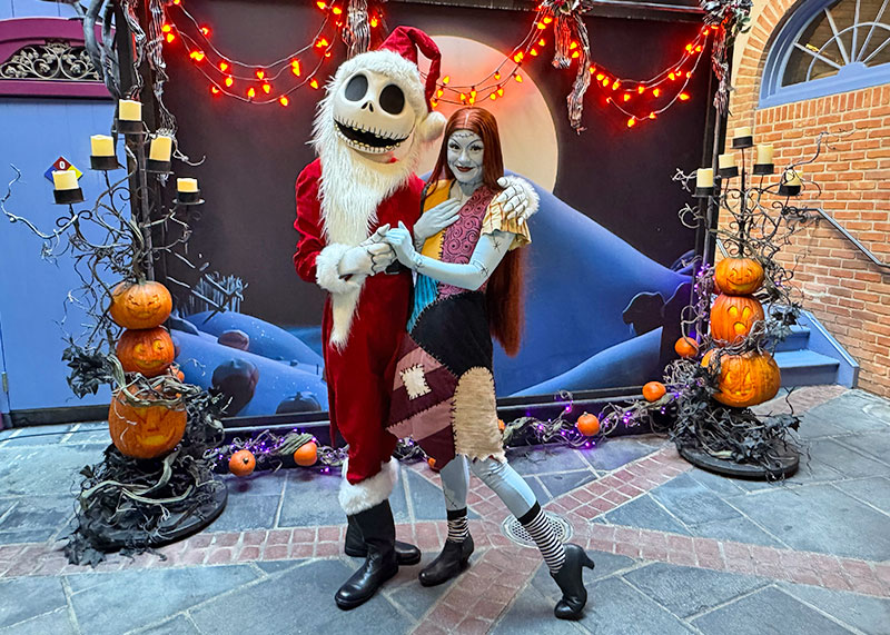 Guide to the ~Hoppiest~ Holidays at Disneyland - Sandy Claws and Sally