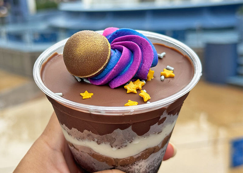 All the Holiday Sweet Treats & Foods at Disneyland Theme Parks - Parfait at Galactic grill