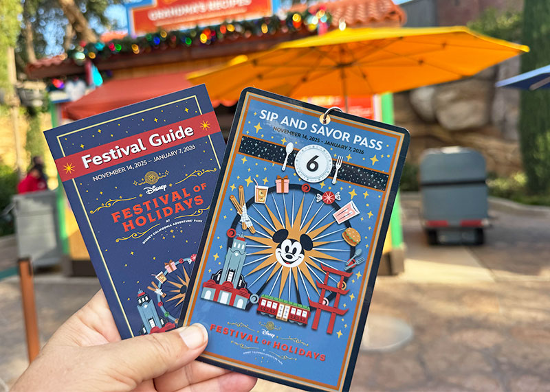 Hoppin' Good Guide to Disney Festival of Holidays - Sip and Savor and Festival Guide