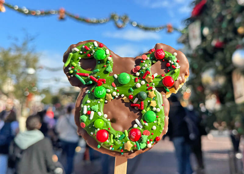 Guide to the ~Hoppiest~ Holidays at Disneyland 2025 - Wreath crispy
