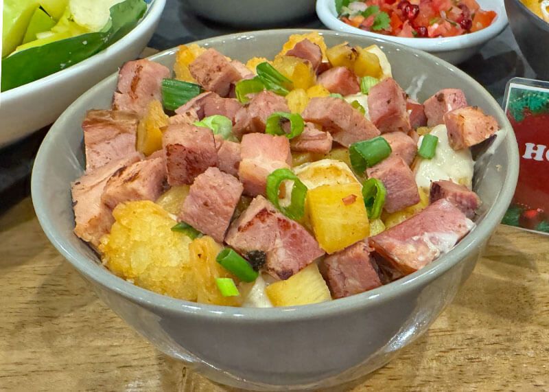 Our Festive Guide to Knott's Merry Farm - Ham tots