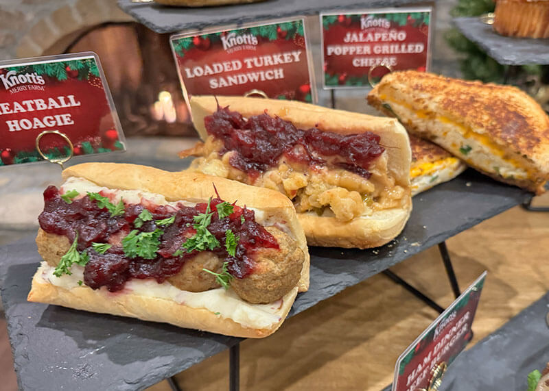 Our Festive Guide to Knott's Merry Farm - Sandwiches