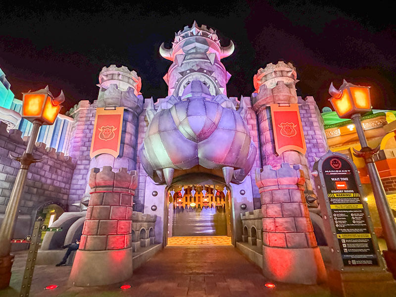 Mario Kart: Bowser's Challenge Entrance at Universal Epic Universe